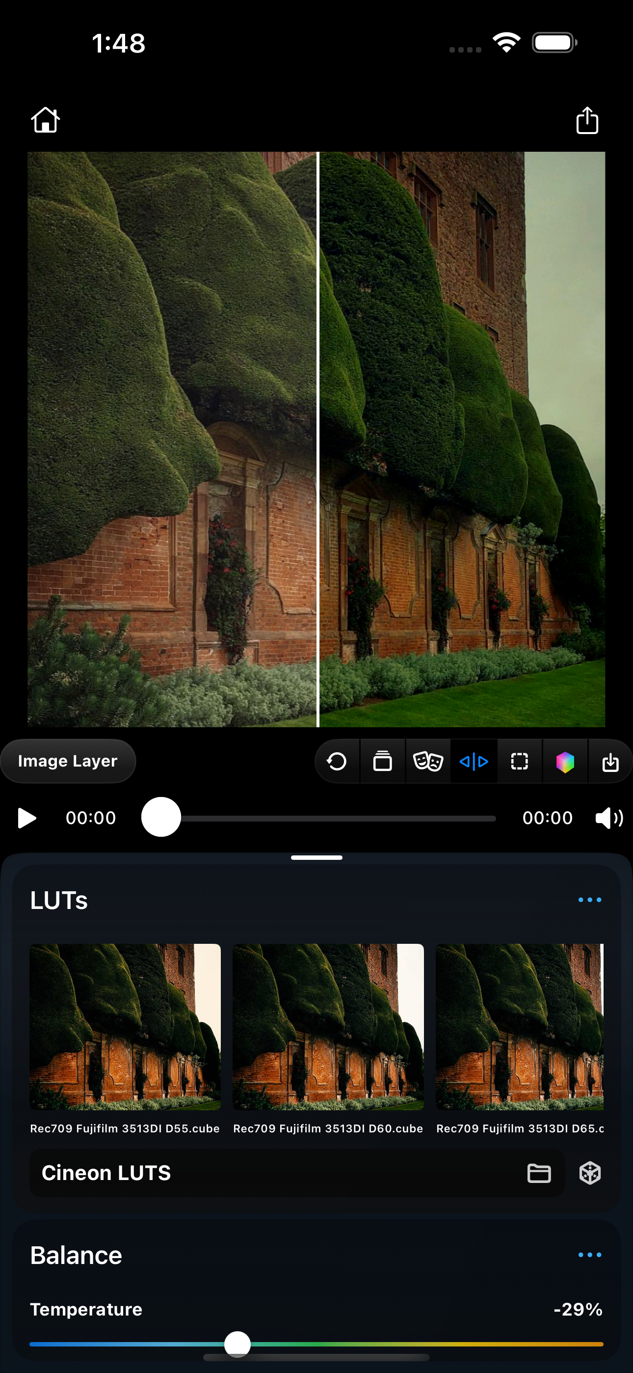 App screenshot
