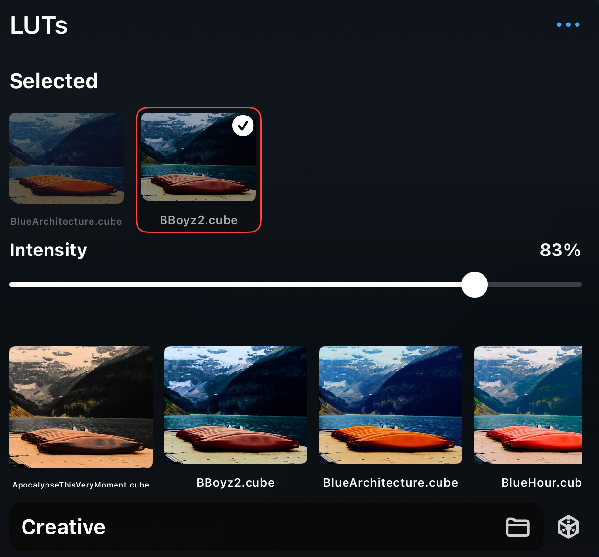 Feature preview